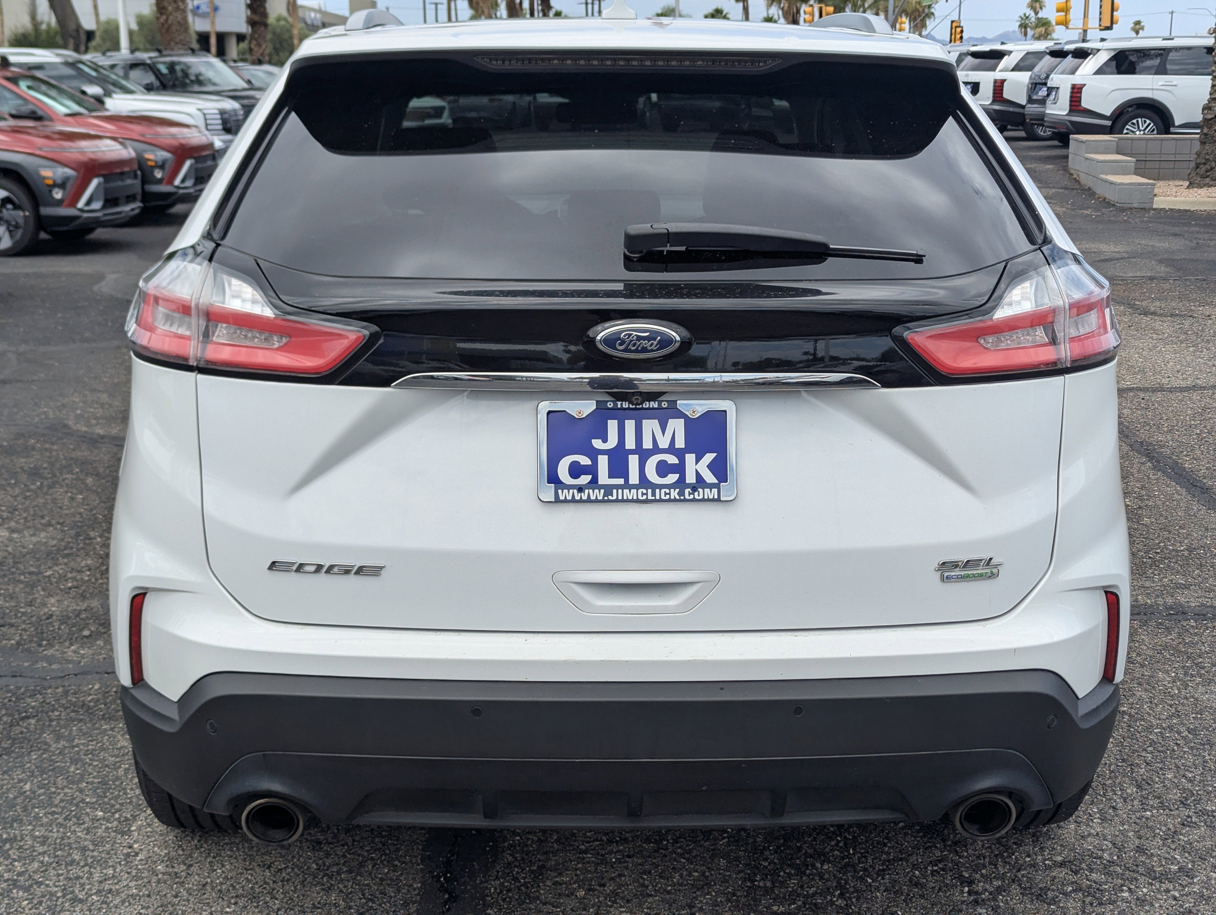 2020 Ford Edge — rear three-quarter view