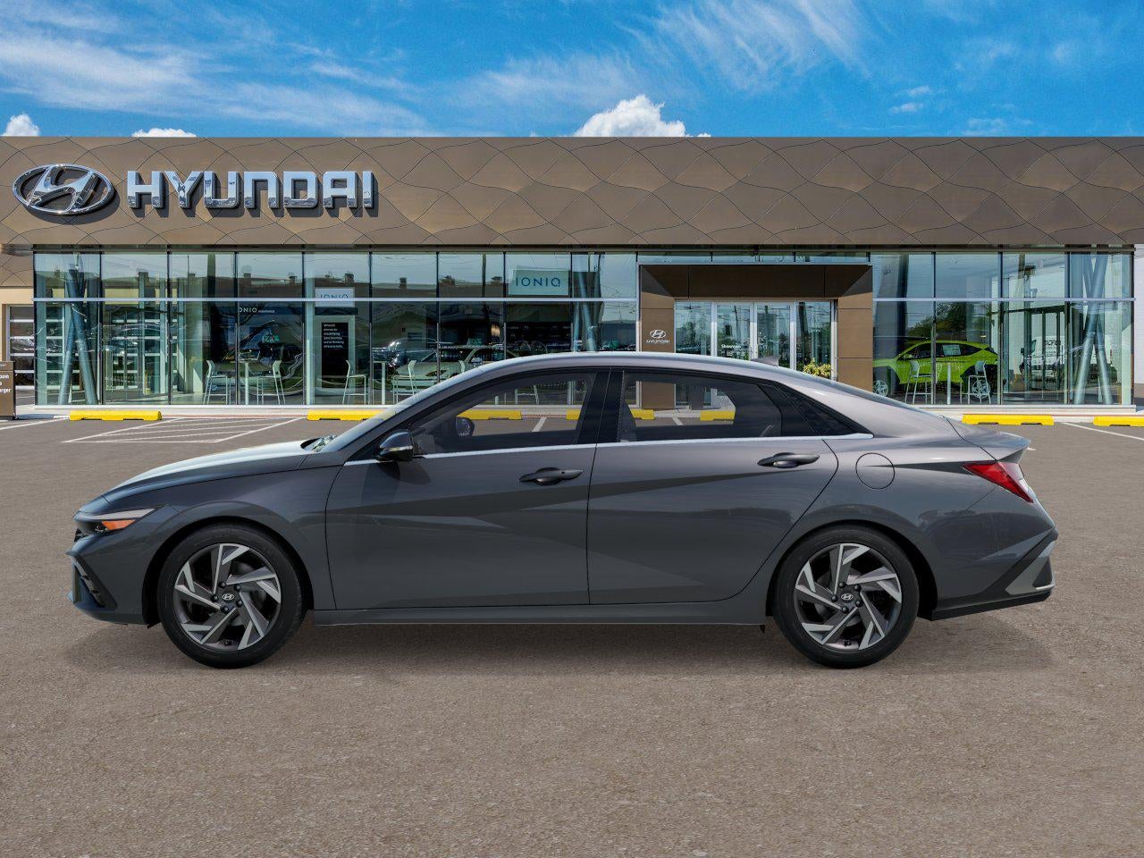 2026 Hyundai ELANTRA — rear three-quarter view